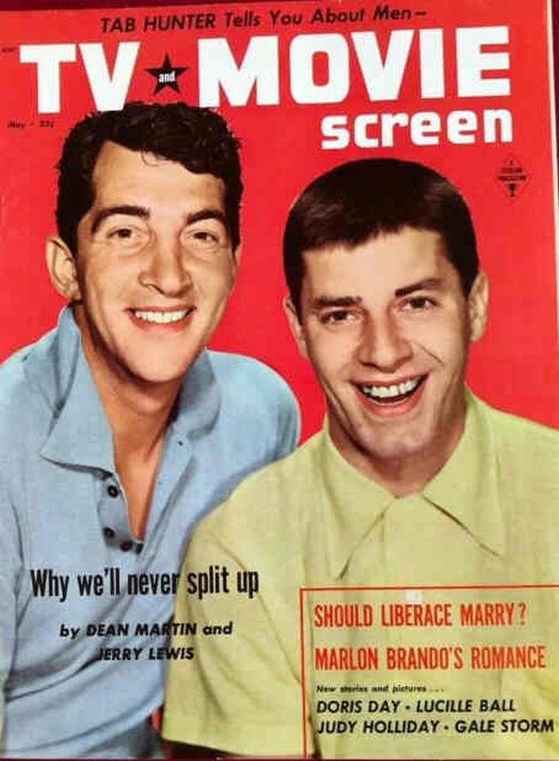 TV AND MOVIE SCREEN magazine side cover May 1955