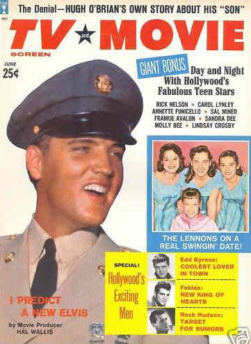 TV AND MOVIE SCREEN magazine side cover June 1959