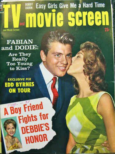 TV AND MOVIE SCREEN magazine side cover March 1960