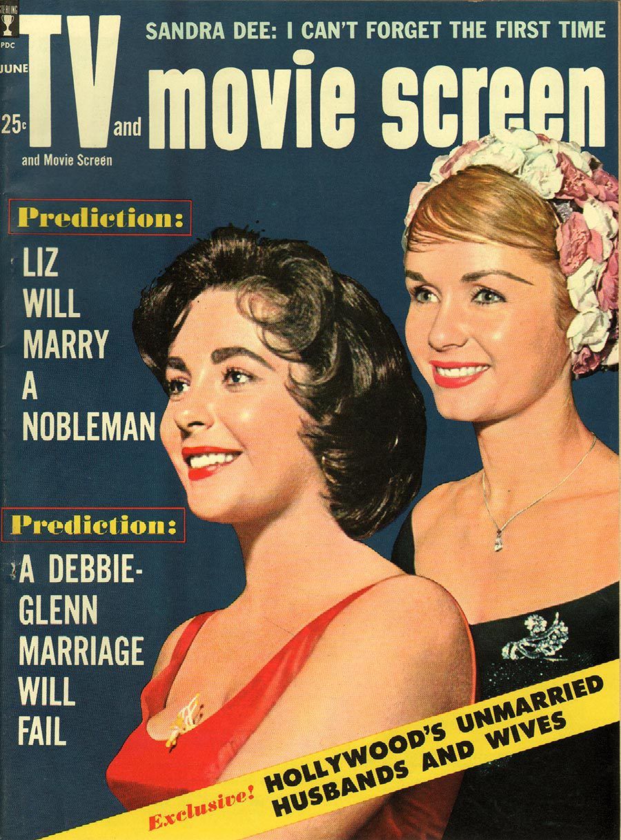 TV AND MOVIE SCREEN magazine side cover June 1960