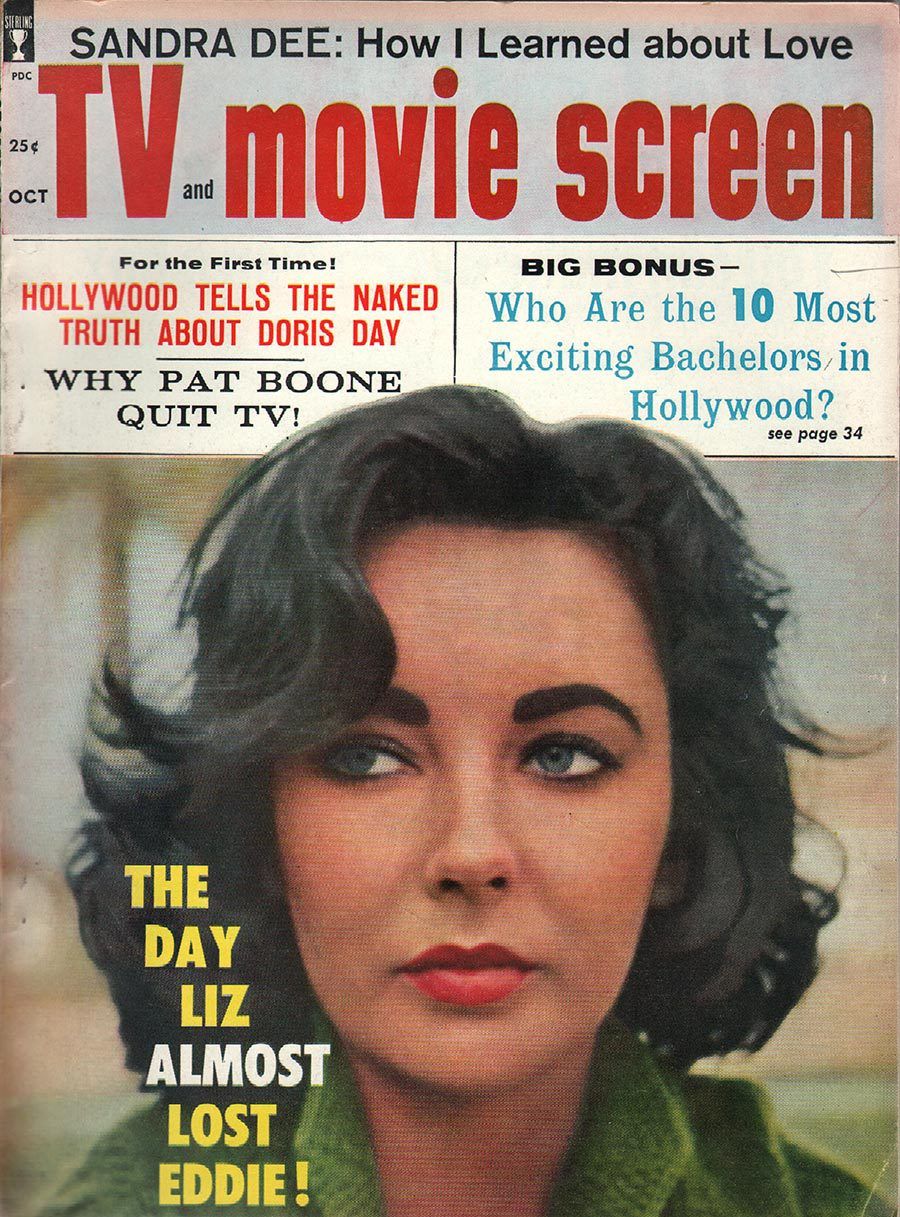 TV AND MOVIE SCREEN magazine side cover  Vol 7 # 11 October 1960