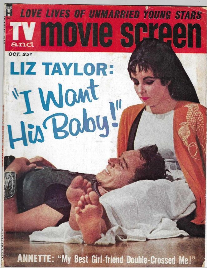 TV AND MOVIE SCREEN magazine side cover October 1963