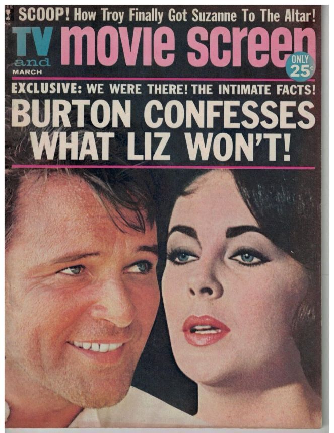 TV AND MOVIE SCREEN magazine side cover March 1964