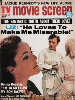 TV AND MOVIE SCREEN magazine side cover April 1964