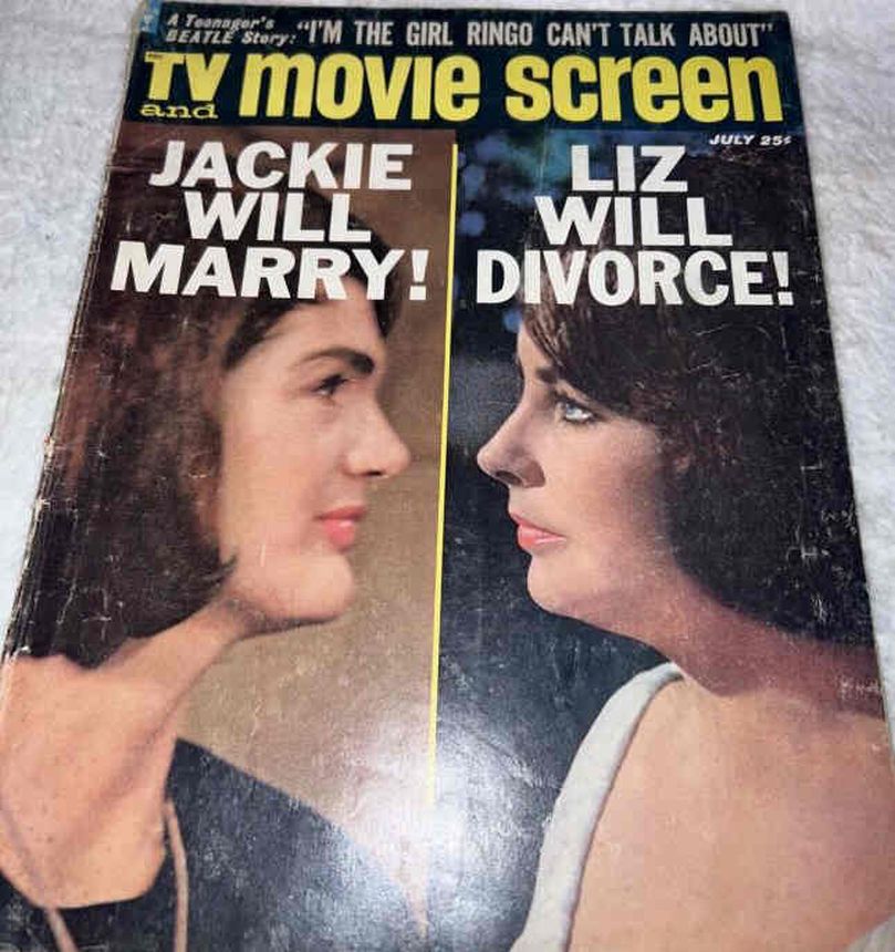 TV AND MOVIE SCREEN magazine side cover July 1964