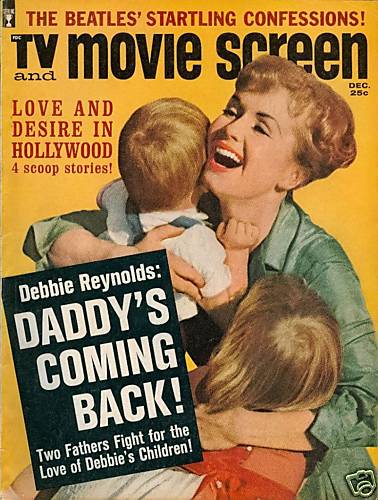 TV AND MOVIE SCREEN magazine side cover December 1964