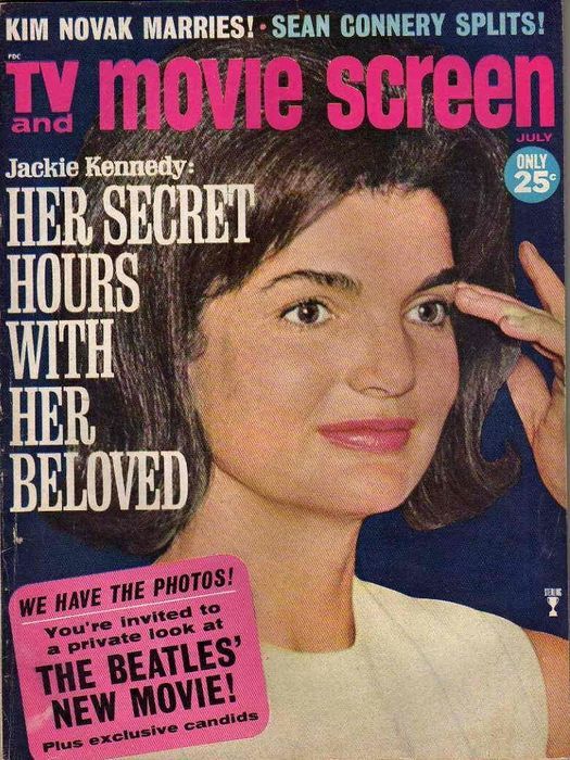 TV AND MOVIE SCREEN magazine side cover July 1965