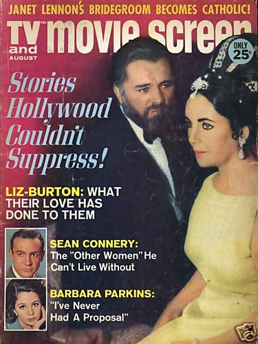 TV AND MOVIE SCREEN magazine side cover August 1966