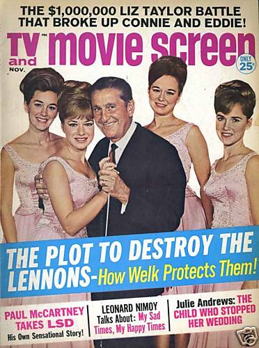 TV AND MOVIE SCREEN magazine side cover November 1967
