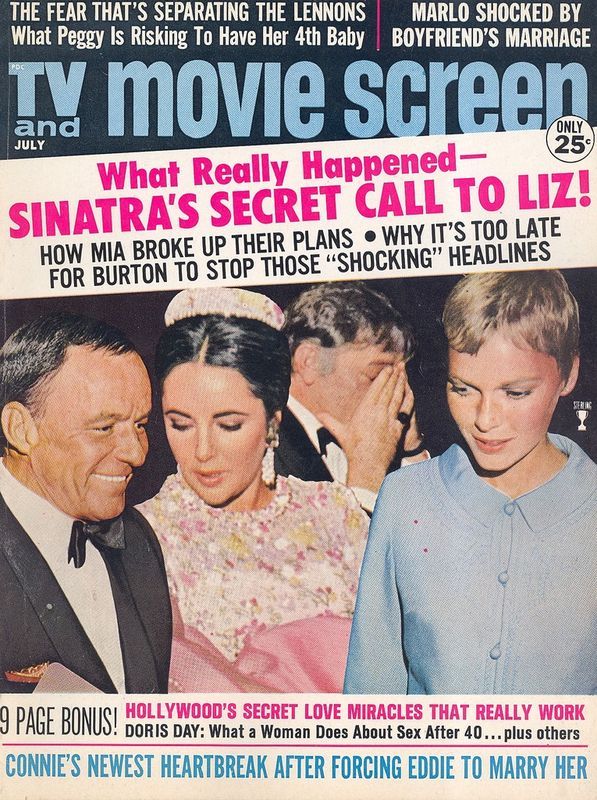 TV AND MOVIE SCREEN magazine side cover July 1968