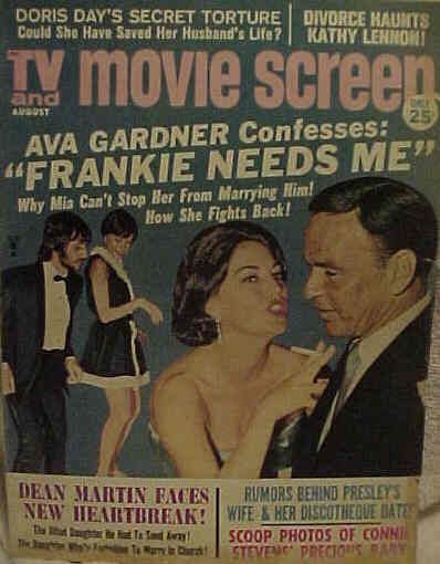 TV AND MOVIE SCREEN magazine side cover August 1968