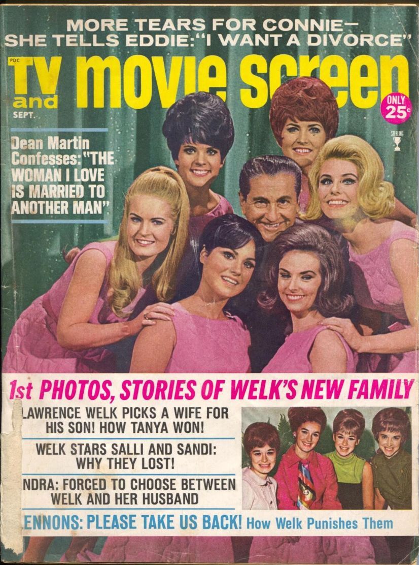 TV AND MOVIE SCREEN magazine side cover September 1968