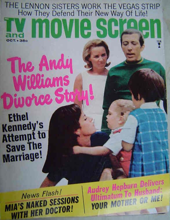 TV AND MOVIE SCREEN magazine side cover October 1969