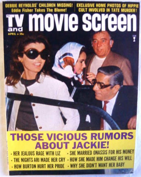 TV AND MOVIE SCREEN magazine side cover April 1970