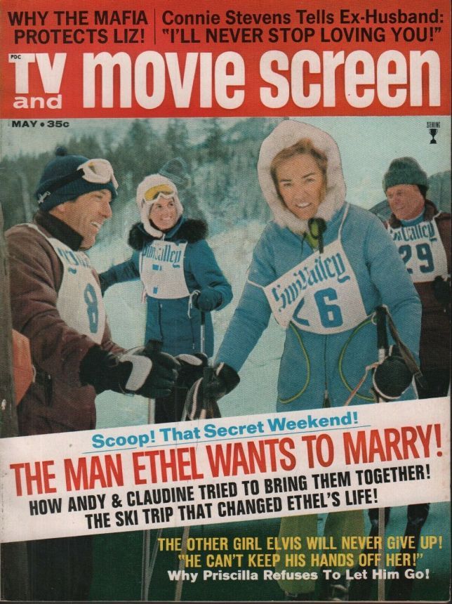 TV AND MOVIE SCREEN magazine side cover May 1970