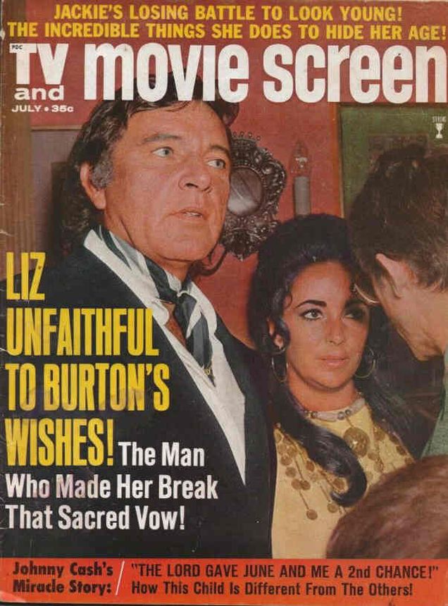 TV AND MOVIE SCREEN magazine side cover July 1970