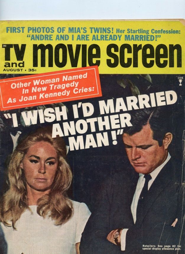 TV AND MOVIE SCREEN magazine side cover August 1970