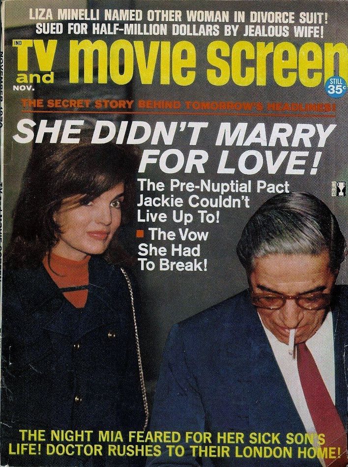 TV AND MOVIE SCREEN magazine side cover November 1970