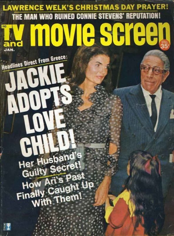 TV AND MOVIE SCREEN magazine side cover January 1971