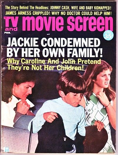 TV AND MOVIE SCREEN magazine side cover February 1971
