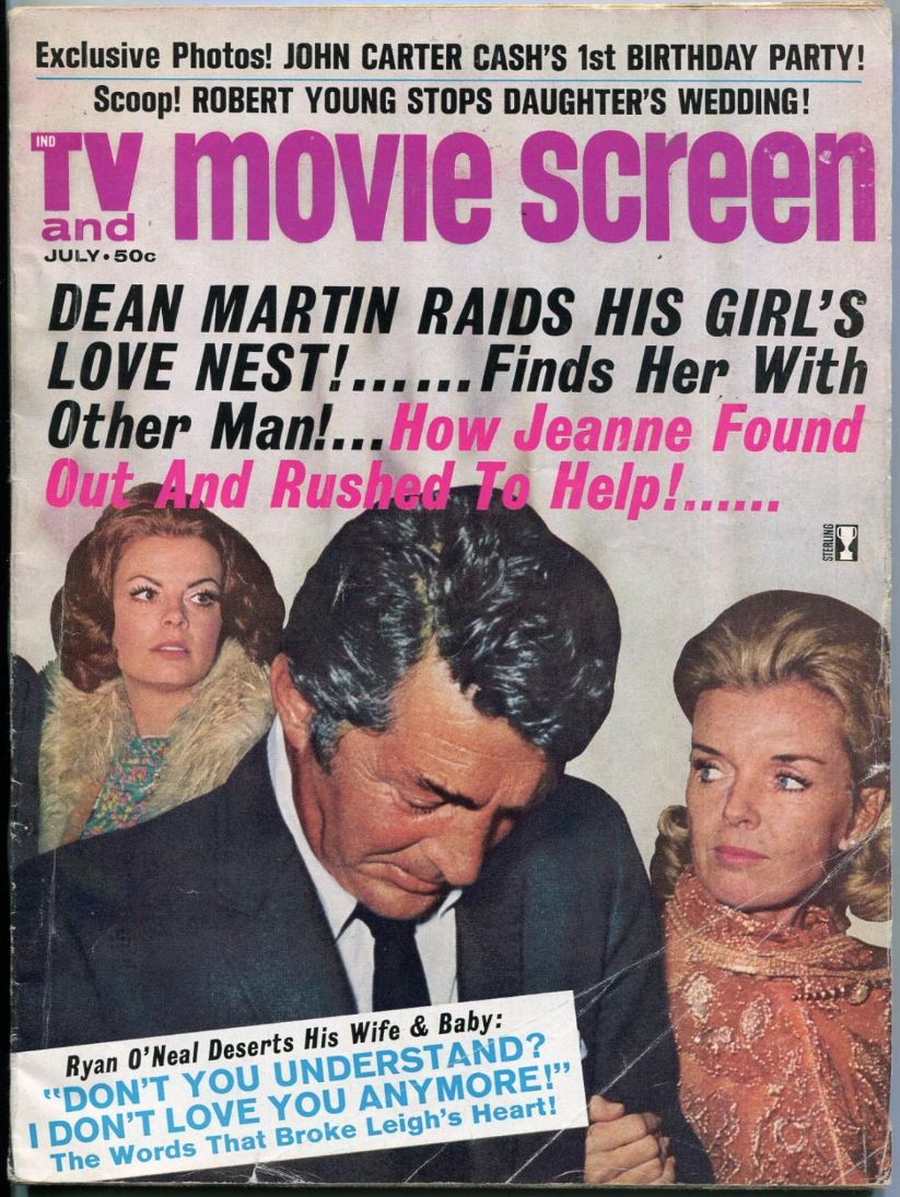 TV AND MOVIE SCREEN magazine side cover July 1971