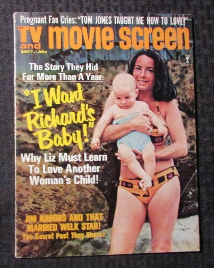TV AND MOVIE SCREEN magazine side cover September 1971