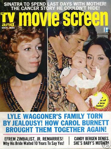 TV AND MOVIE SCREEN magazine side cover October 1971