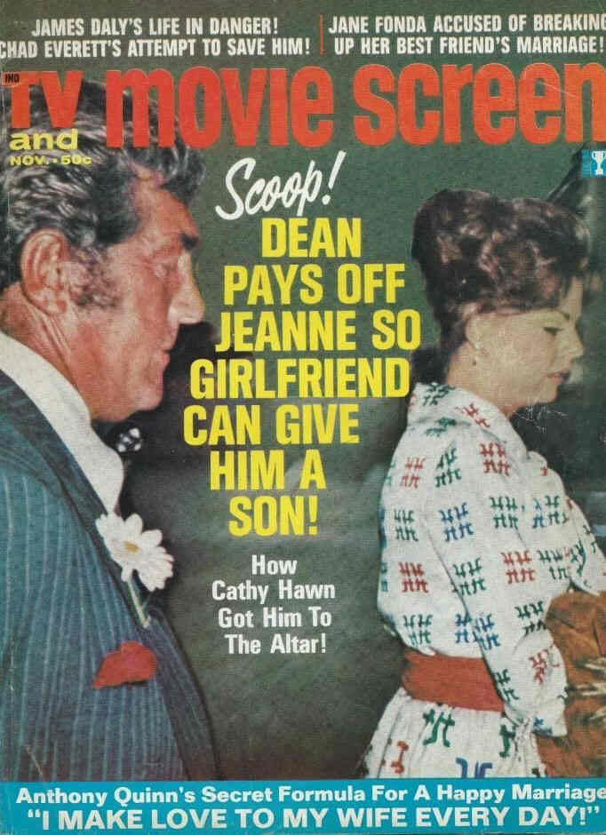 TV AND MOVIE SCREEN magazine side cover November 1971