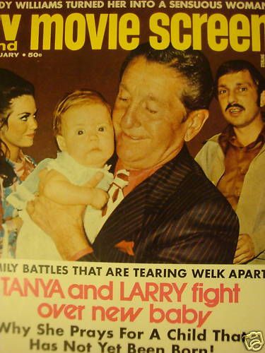 TV AND MOVIE SCREEN magazine side cover January 1972