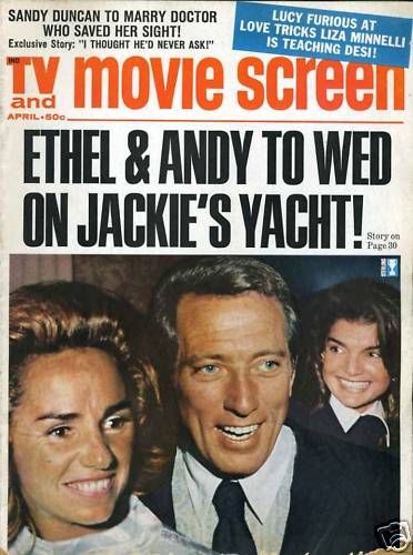 TV AND MOVIE SCREEN magazine side cover April 1972