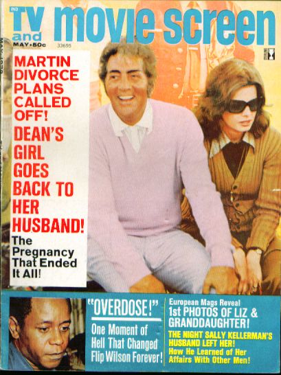 TV AND MOVIE SCREEN magazine side cover May 1972