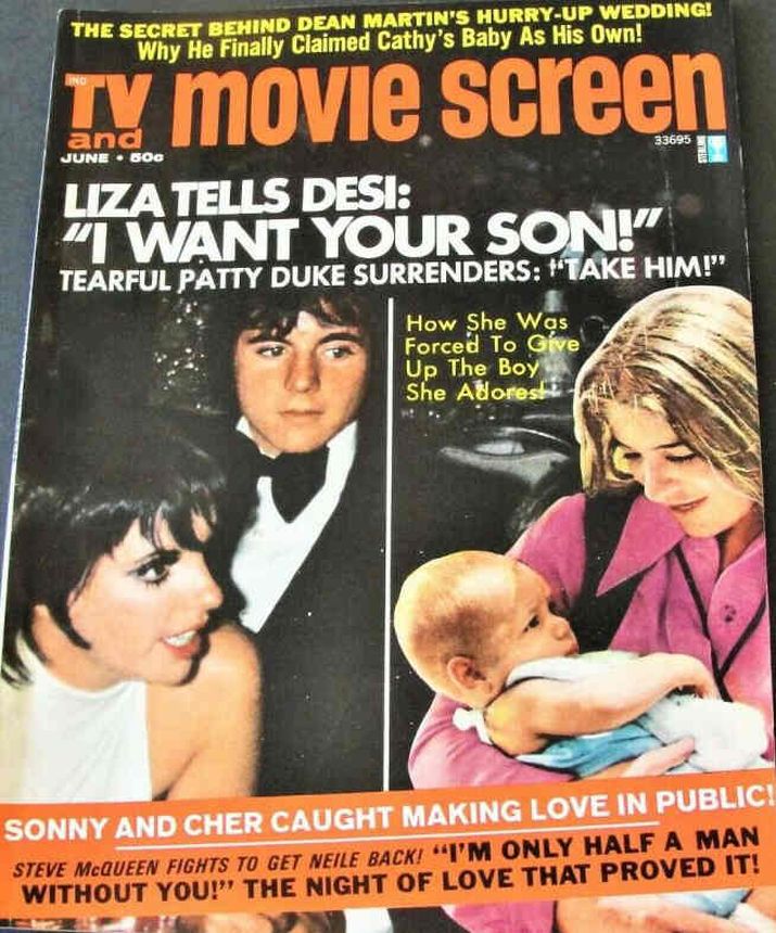 TV AND MOVIE SCREEN magazine side cover June 1972