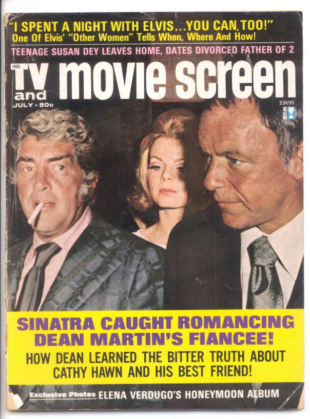 TV AND MOVIE SCREEN magazine side cover July 1972