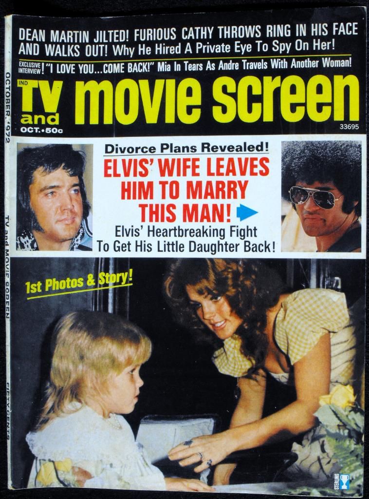 TV AND MOVIE SCREEN magazine side cover October 1972
