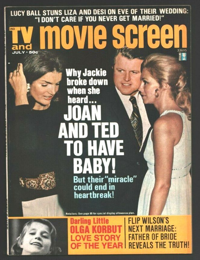 TV AND MOVIE SCREEN magazine side cover July 1973