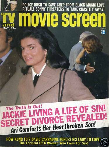 TV AND MOVIE SCREEN magazine side cover May 1974