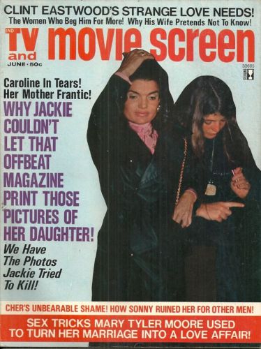 TV AND MOVIE SCREEN magazine side cover June 1974