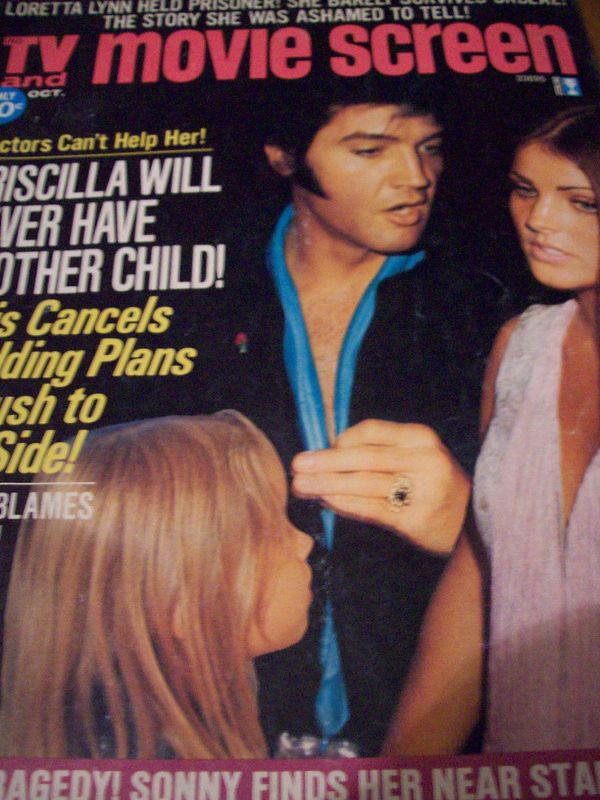 TV AND MOVIE SCREEN magazine side cover October 1974