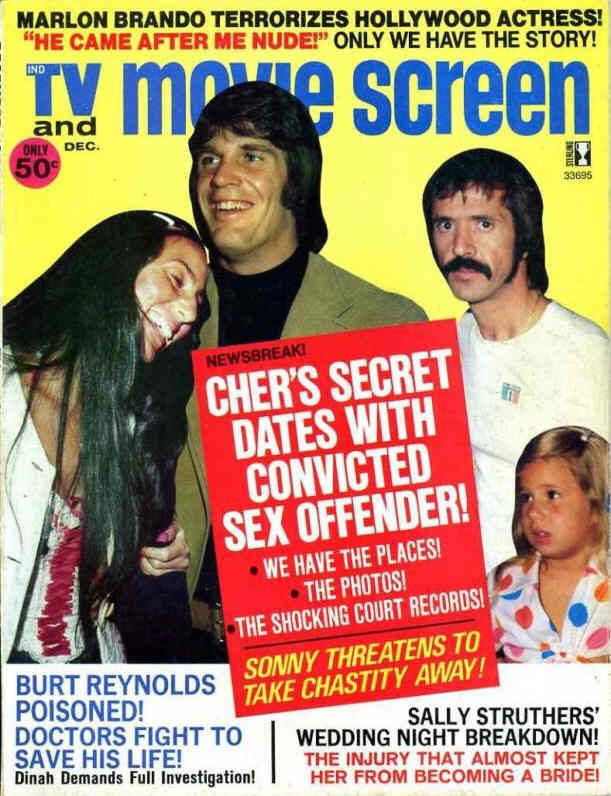 TV AND MOVIE SCREEN magazine side cover December 1974