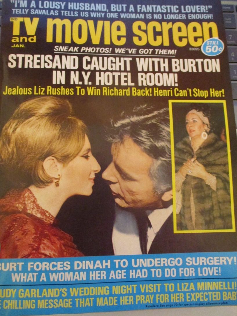 TV AND MOVIE SCREEN magazine side cover January 1975