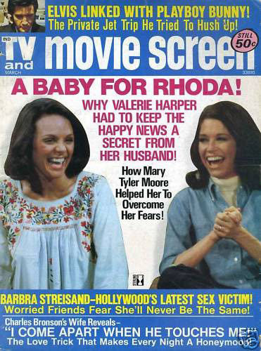 TV AND MOVIE SCREEN magazine side cover March 1975
