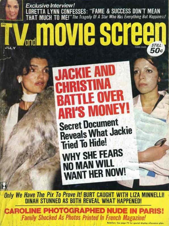TV AND MOVIE SCREEN magazine side cover July 1975