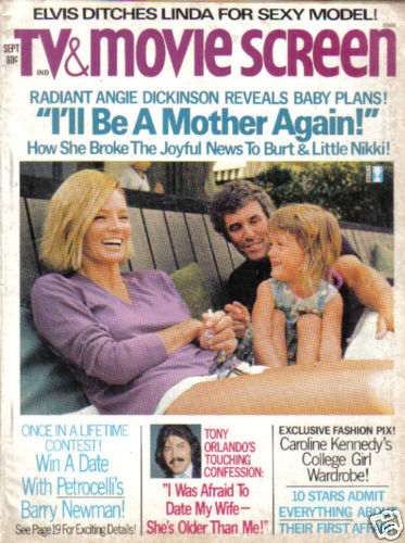 TV AND MOVIE SCREEN magazine side cover September 1975