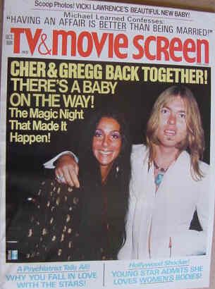 TV AND MOVIE SCREEN magazine side cover October 1975