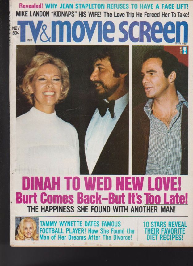 TV AND MOVIE SCREEN magazine side cover November 1975