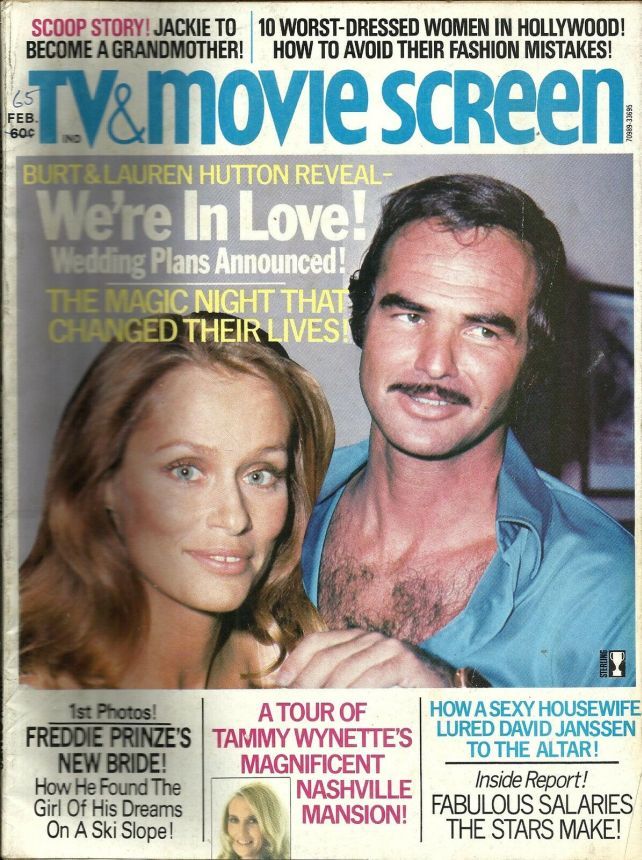 TV AND MOVIE SCREEN magazine side cover February 1976