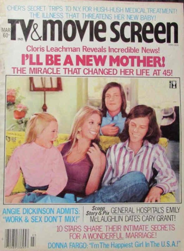 TV AND MOVIE SCREEN magazine side cover March 1976