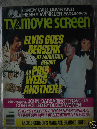 TV AND MOVIE SCREEN magazine side cover October 1976
