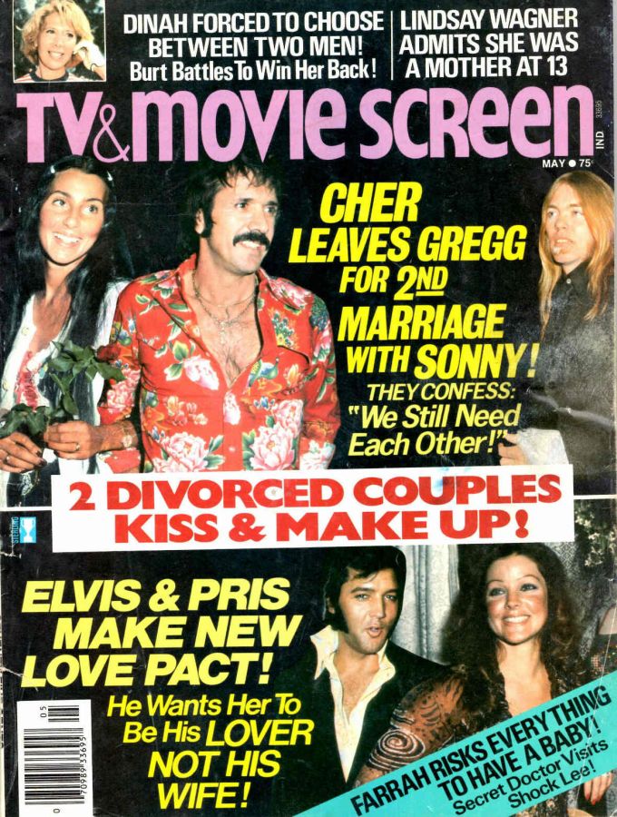 TV AND MOVIE SCREEN magazine side cover May 1977