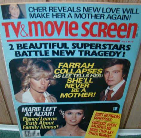 TV AND MOVIE SCREEN magazine side cover July 1977